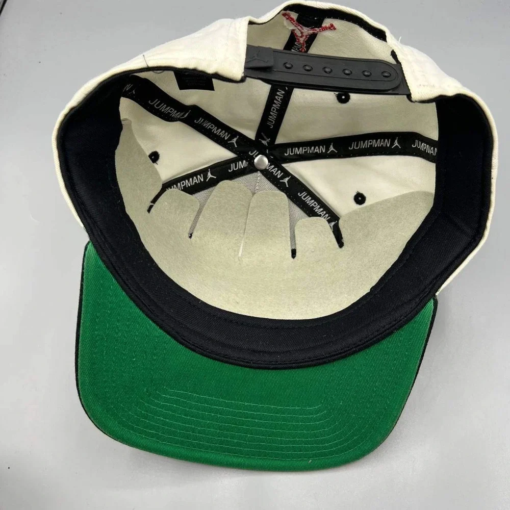October's Very Own OVO x Air Jordan Hat Men White Jumpman Snap‎ Back Cap New